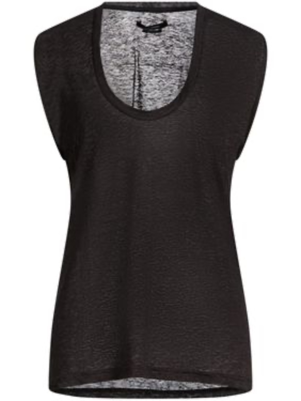 Isabel Marant Black Linen T-shirt, size S